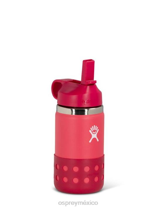 Osprey TPDI494 accesorio peonía roja niños matraz hidro | botella de 12 oz de productos de marca