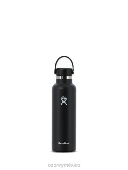 Osprey TPDI645 accesorio negro unisexo matraz hidro | botella de boca estándar de 21 oz