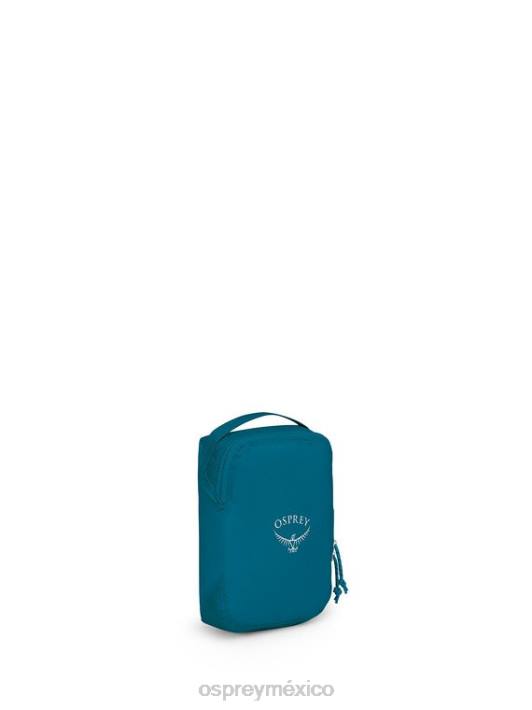Osprey TPDI655 accesorio frente al mar azul unisexo Cubo de embalaje ultraligero pequeños accesorios de viaje.