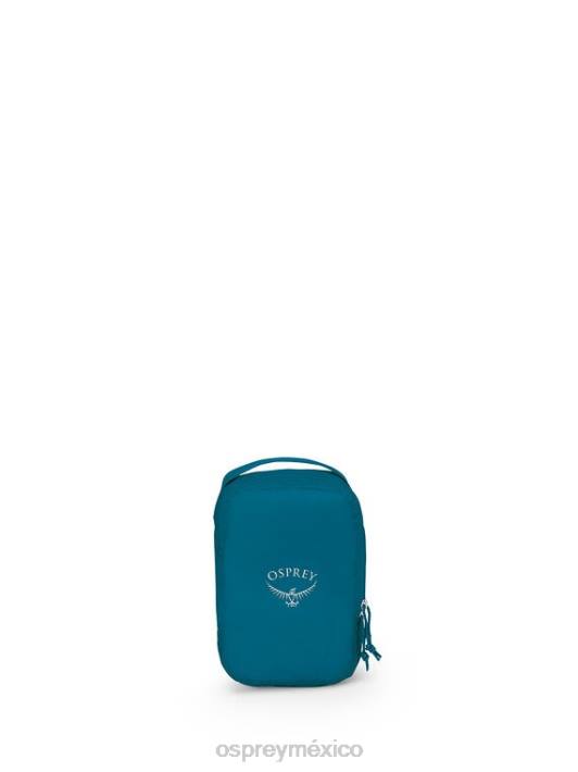 Osprey TPDI655 accesorio frente al mar azul unisexo Cubo de embalaje ultraligero pequeños accesorios de viaje.