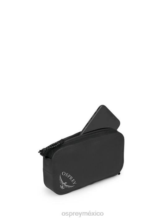 Osprey TPDI714 accesorio negro unisexo bolsillo del paquete | acceso al aire libre impermeable