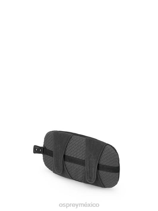 Osprey TPDI716 accesorio negro unisexo bolsillo del paquete | acceso al aire libre con cremallera