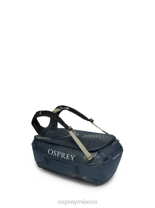 Osprey TPDI570 bolsa estampado de líneas de camuflaje unisexo Bolsa de viaje Transporter 40 Bolsa de expedición