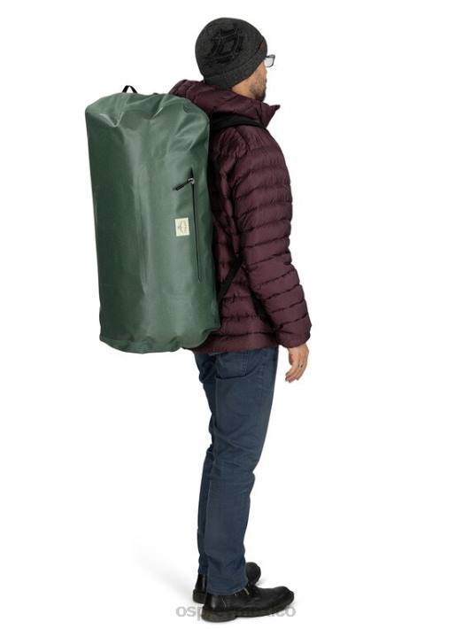 Osprey TPDI618 bolsa hoja de pino verde unisexo bolsa de lona impermeable arcana 65 impermeable | cada día
