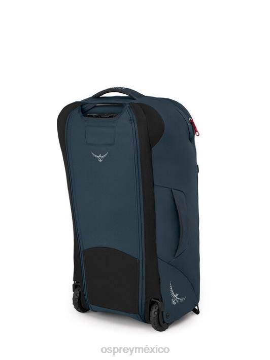 Osprey TPDI524 paquete de equipaje azul espacial apagado hombres farpoint mochila de viaje con ruedas 65l/27,5