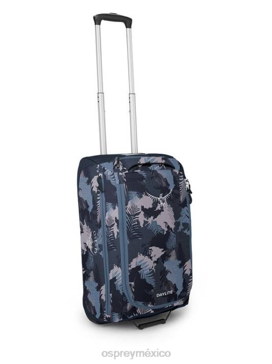 Osprey TPDI538 maleta estampado de follaje de palma unisexo bolso de mano con ruedas daylite 40 travel