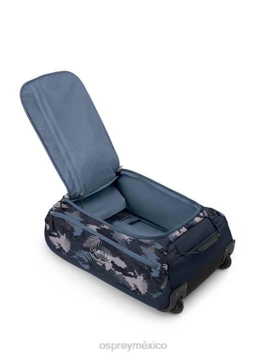 Osprey TPDI538 maleta estampado de follaje de palma unisexo bolso de mano con ruedas daylite 40 travel
