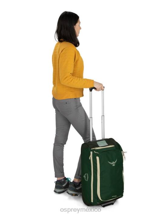 Osprey TPDI538 maleta estampado de follaje de palma unisexo bolso de mano con ruedas daylite 40 travel