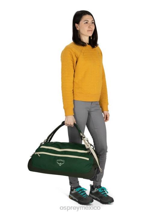 Osprey TPDI538 maleta estampado de follaje de palma unisexo bolso de mano con ruedas daylite 40 travel