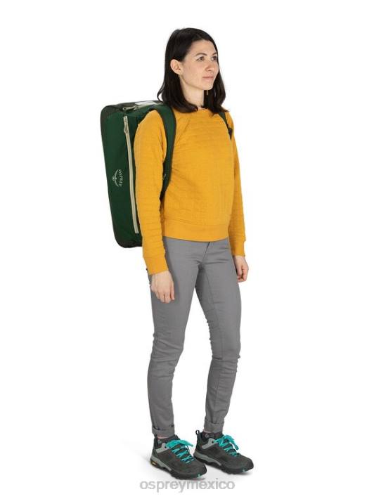 Osprey TPDI539 maleta impresión de crisanths unisexo bolso de mano con ruedas daylite 40 travel