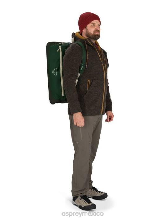 Osprey TPDI539 maleta impresión de crisanths unisexo bolso de mano con ruedas daylite 40 travel