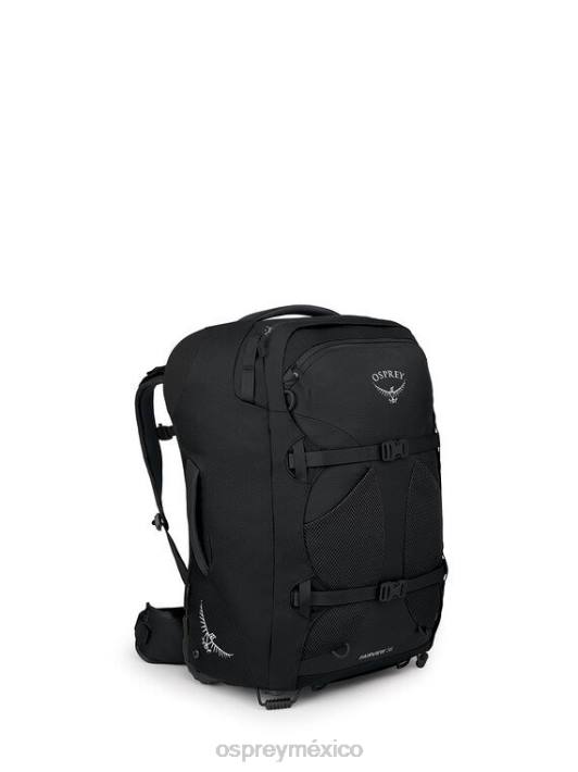 Osprey TPDI546 maleta negro mujer Mochila de viaje con ruedas Fairview, equipaje de mano con ruedas de 36l/21,5
