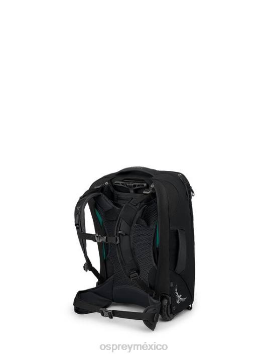 Osprey TPDI546 maleta negro mujer Mochila de viaje con ruedas Fairview, equipaje de mano con ruedas de 36l/21,5