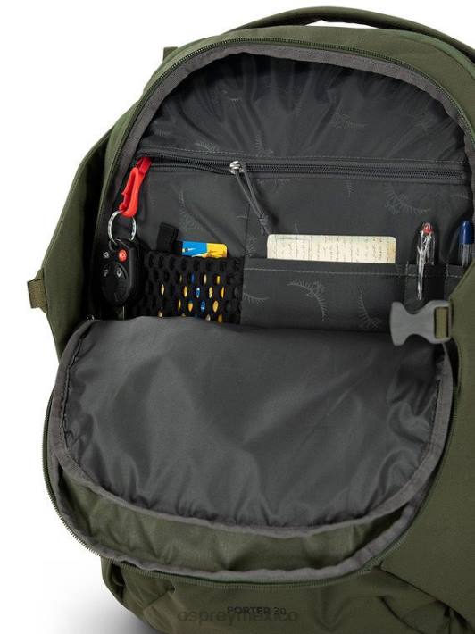 Osprey TPDI549 bolsa negro unisexo mochila de viaje porter equipaje de mano 30 viajes