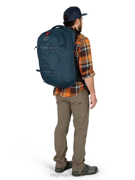 Osprey TPDI550 bolsa tuza verde hombres paquete de viaje farpoint 40 paquete de viaje