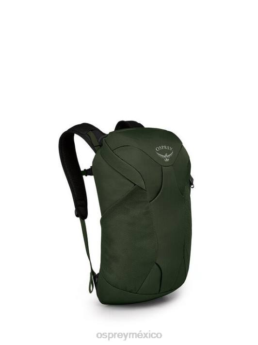 Osprey TPDI558 bolsa tuza verde unisexo punto lejano | mochila de viaje fairview mochila de viaje
