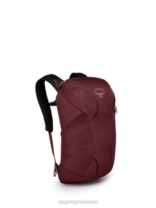 Osprey TPDI562 bolsa circón rojo unisexo punto lejano | mochila de viaje fairview mochila de viaje