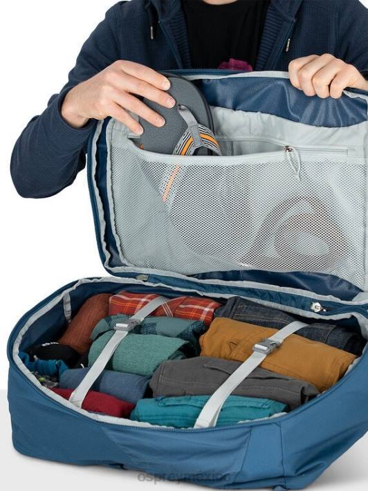 Osprey TPDI577 bolsa ola azul unisexo mochila de viaje de mano daylite 44 viajes