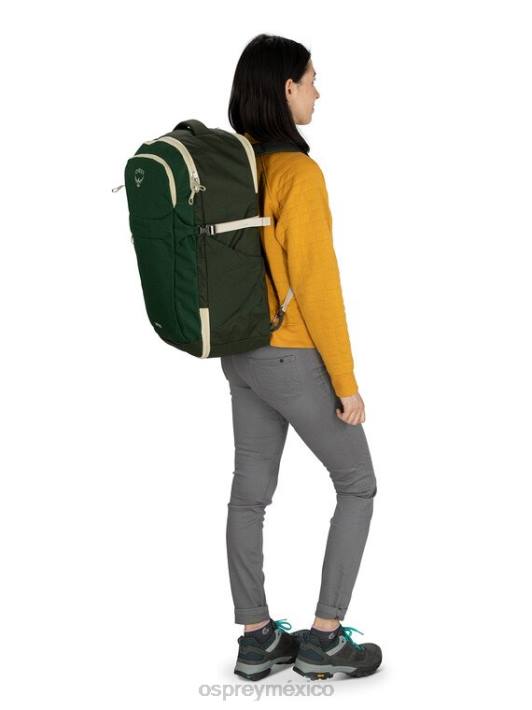 Osprey TPDI578 bolsa estampado de follaje de palma unisexo mochila de viaje de mano daylite 44 viajes