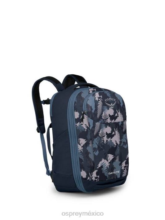 Osprey TPDI582 bolsa estampado de follaje de palma unisexo paquete de viaje expandible daylite 26+6 viajes