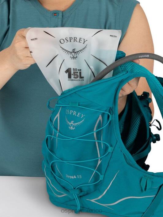 Osprey TPDI183 mochila verde cardenillo mujer dyna 1.5 trail running