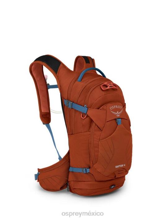 Osprey TPDI114 mochila encendedor de fuego naranja unisexo raptor 14 en bicicleta