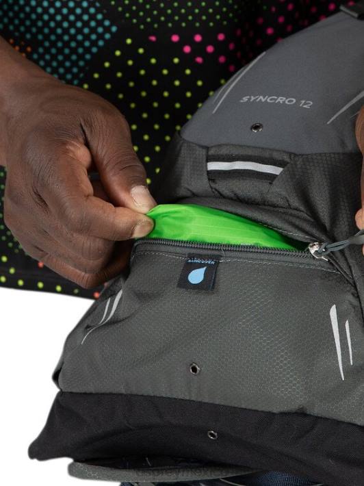 Osprey TPDI127 mochila gris carbón unisexo bicicleta sincronizada 12