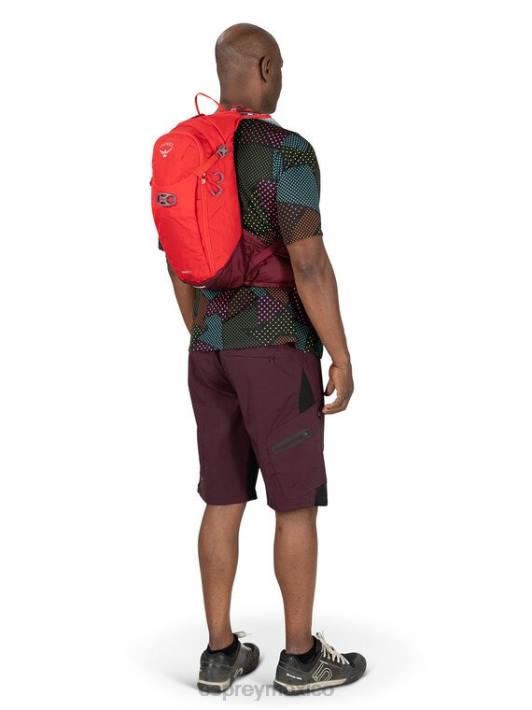 Osprey TPDI148 mochila negro unisexo jilguero 12 en bicicleta