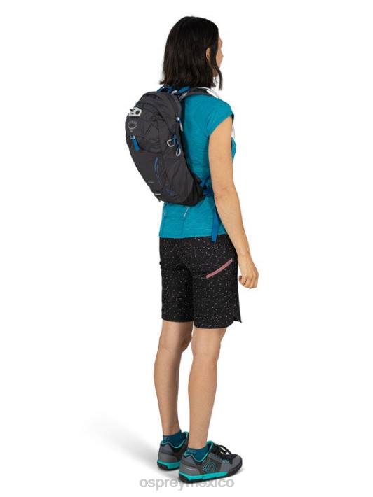 Osprey TPDI161 mochila verde baikal unisexo Sylva 5 en bicicleta