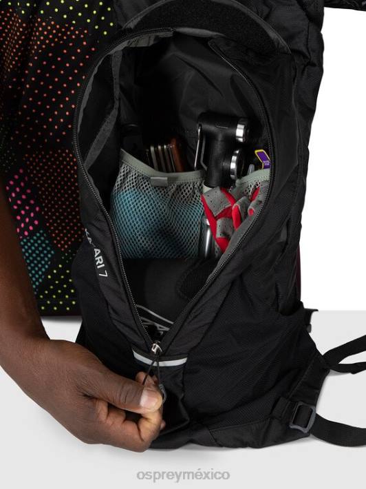 Osprey TPDI172 mochila negro unisexo katari 7 ciclismo