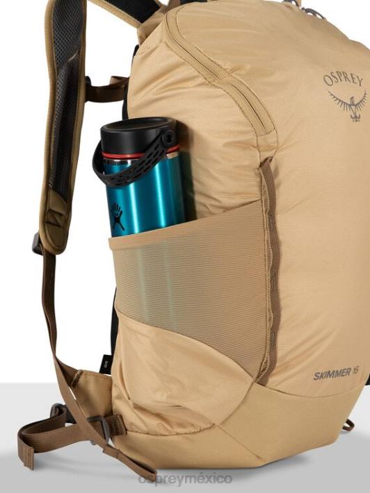 Osprey TPDI238 mochila coyote marrón unisexo skimmer 16 en bicicleta