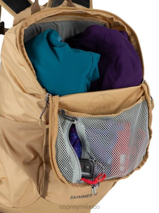 Osprey TPDI238 mochila coyote marrón unisexo skimmer 16 en bicicleta