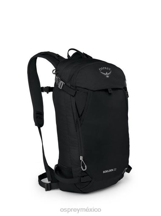 Osprey TPDI447 mochila negro hombres soelden 22 esquí de travesía y snowboard | turismo ligero