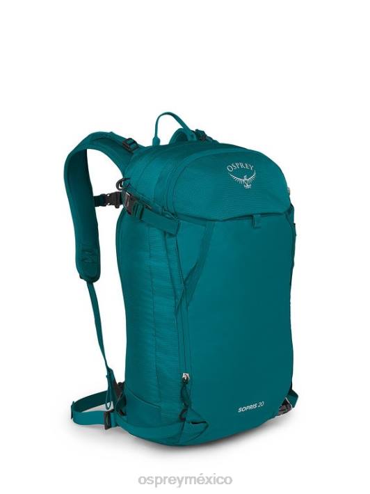 Osprey TPDI455 mochila verde cardenillo mujer sopris 20 esquí y snowboard | turismo ligero
