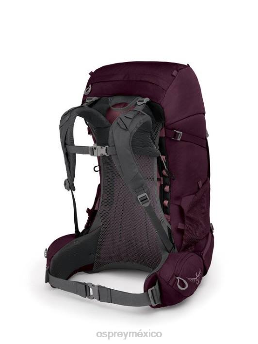 Osprey TPDI103 mochila aurora púrpura mujer renn 50 mochilero