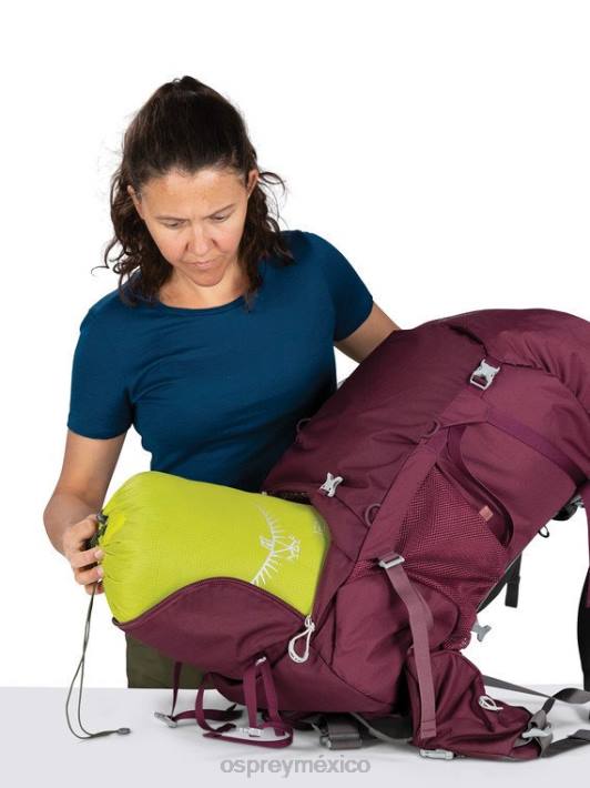 Osprey TPDI104 mochila retador azul mujer renn 50 mochilero