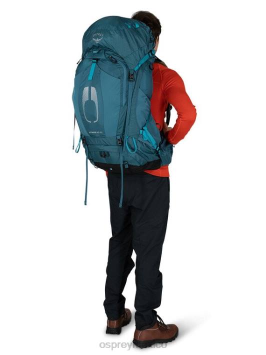Osprey TPDI15 mochila negro hombres atmos ag 65 mochilero