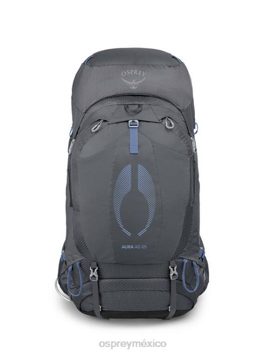 Osprey TPDI19 mochila gris tungsteno mujer aura ag 65 mochilero