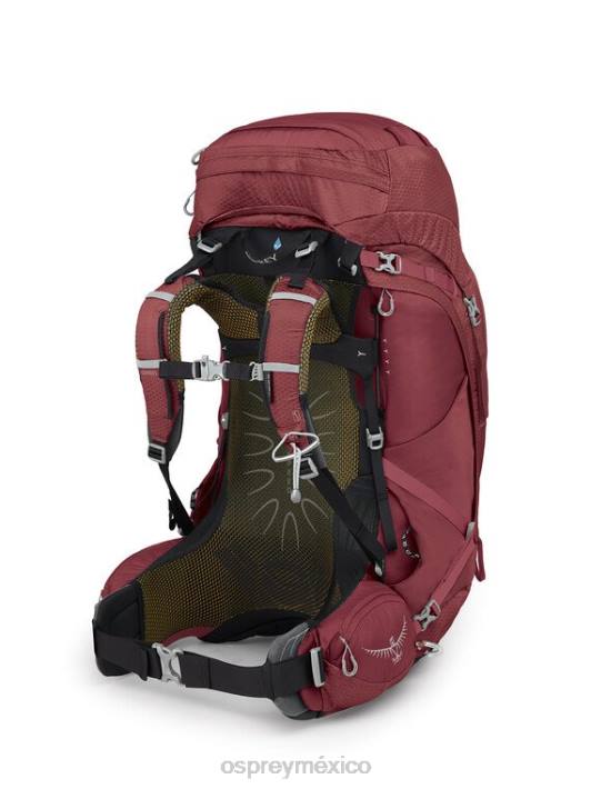 Osprey TPDI20 mochila sorbete de bayas rojas mujer aura ag 65 mochilero