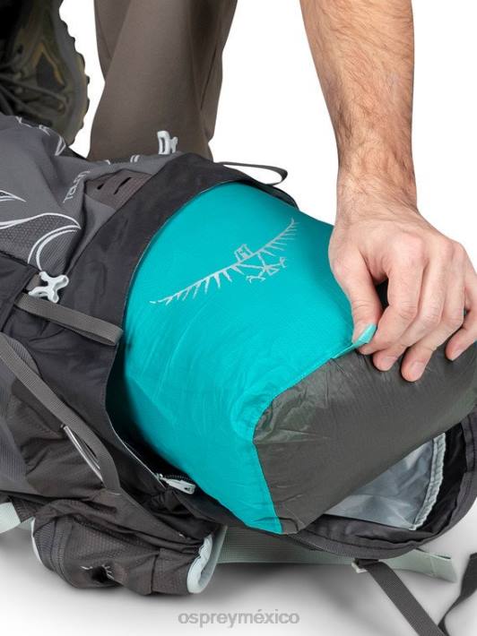 Osprey TPDI27 mochila sigilo negro hombres garra 44 mochilero | senderismo | multideporte