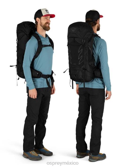 Osprey TPDI27 mochila sigilo negro hombres garra 44 mochilero | senderismo | multideporte