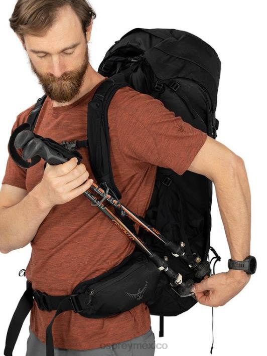 Osprey TPDI27 mochila sigilo negro hombres garra 44 mochilero | senderismo | multideporte