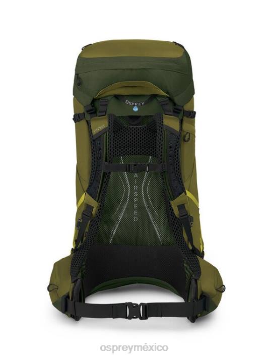Osprey TPDI2 mochila valle escénico grano de pimienta verde hombres atmos ag lt 65 mochilero