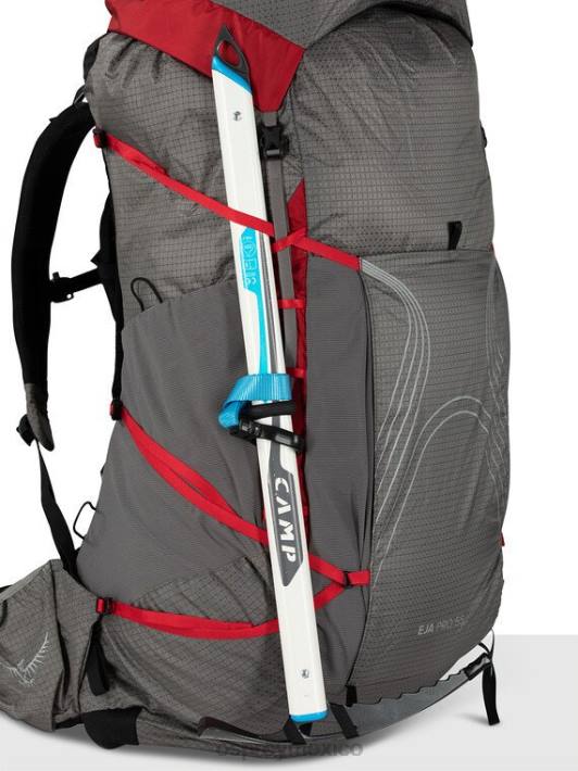 Osprey TPDI33 mochila dale gris flor de pascua roja unisexo eja pro 55 mochilero