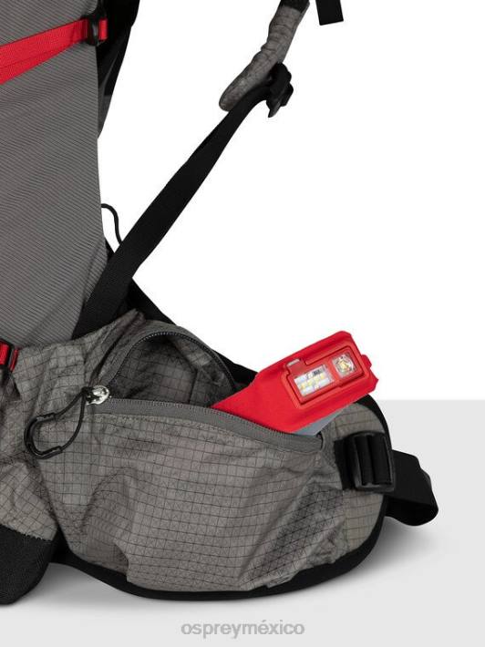 Osprey TPDI33 mochila dale gris flor de pascua roja unisexo eja pro 55 mochilero