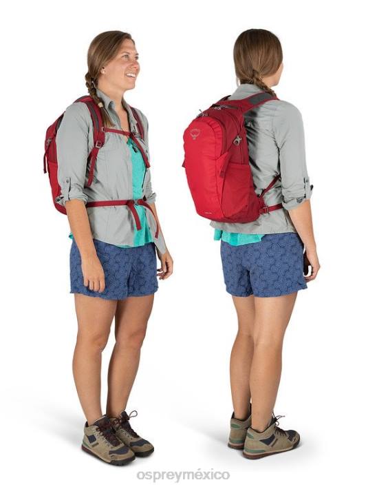 Osprey TPDI364 mochila rojo cósmico unisexo daylite todos los días