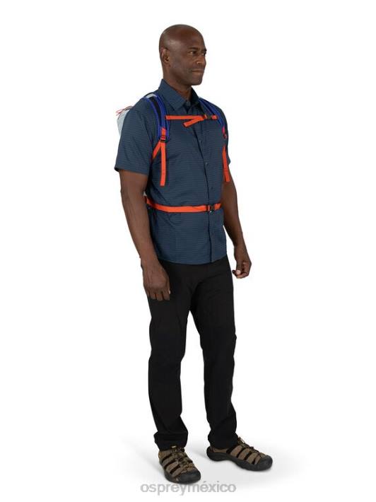 Osprey TPDI373 mochila rojo cósmico unisexo cincha daylite todos los días