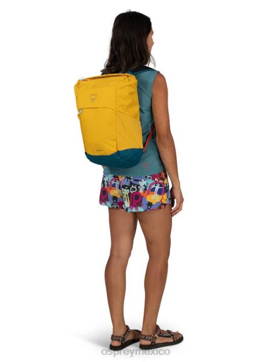 Osprey TPDI398 mochila deslumbrante amarillo venturi azul unisexo bolso de mano daylite para todos los días