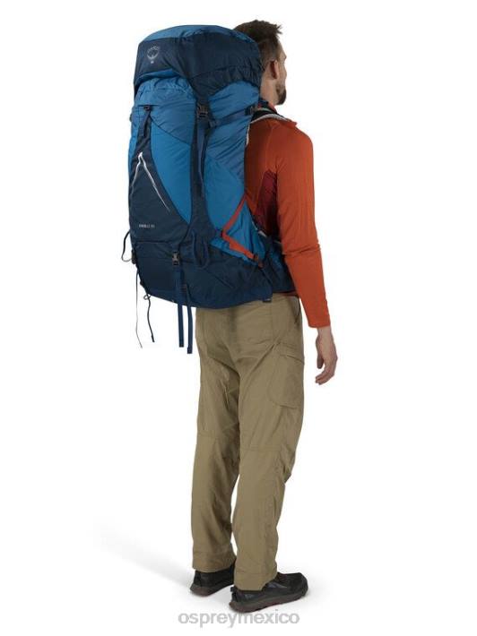 Osprey TPDI3 mochila negro hombres atmos ag lt 65 mochilero