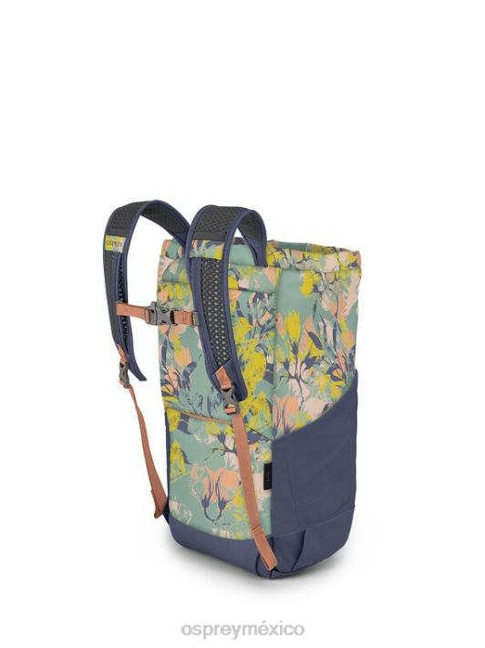 Osprey TPDI400 mochila estampado magnolia jubileo azul unisexo bolso de mano daylite para todos los días